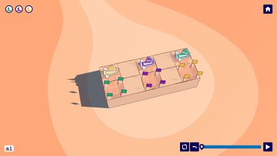 Small level featuring 3 ships.